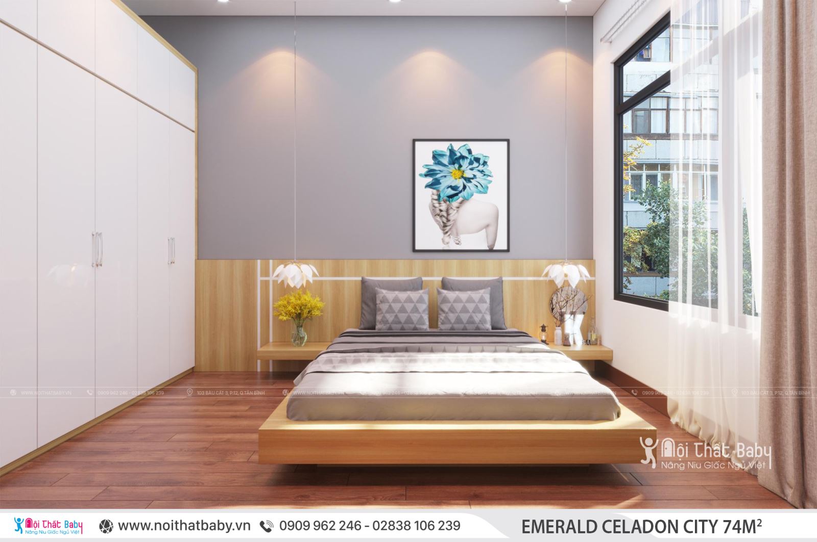 Tổng hợp các mẫu thiết kế nội thất Chung cư Emerald Celadon City